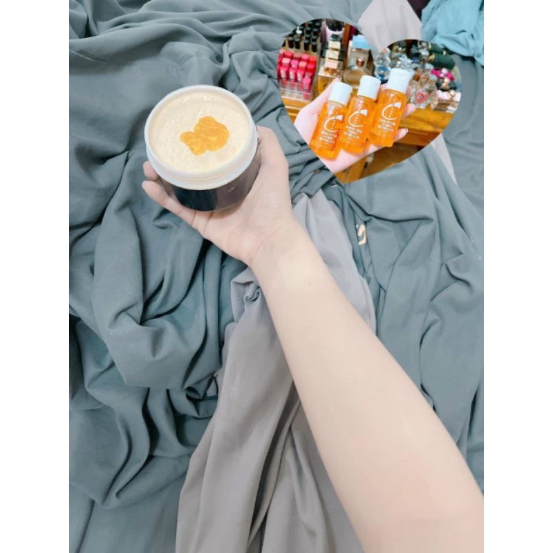 Vitamin C Serum - ビタミンC。ボディセラム、黒い斑点や傷跡を消す、脇の下、膝、足首の黒い肌を明るくする、セラムドゥオン・トランダ