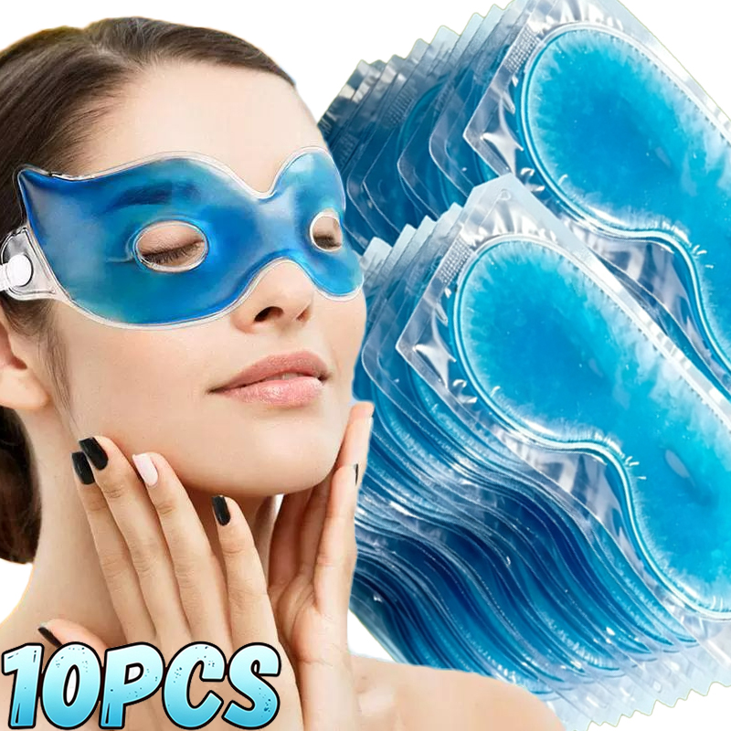 1個入り/10個入り 夏用ジェル冷却アイマスク。目の疲れを和 - Skincare China のレビューと価格