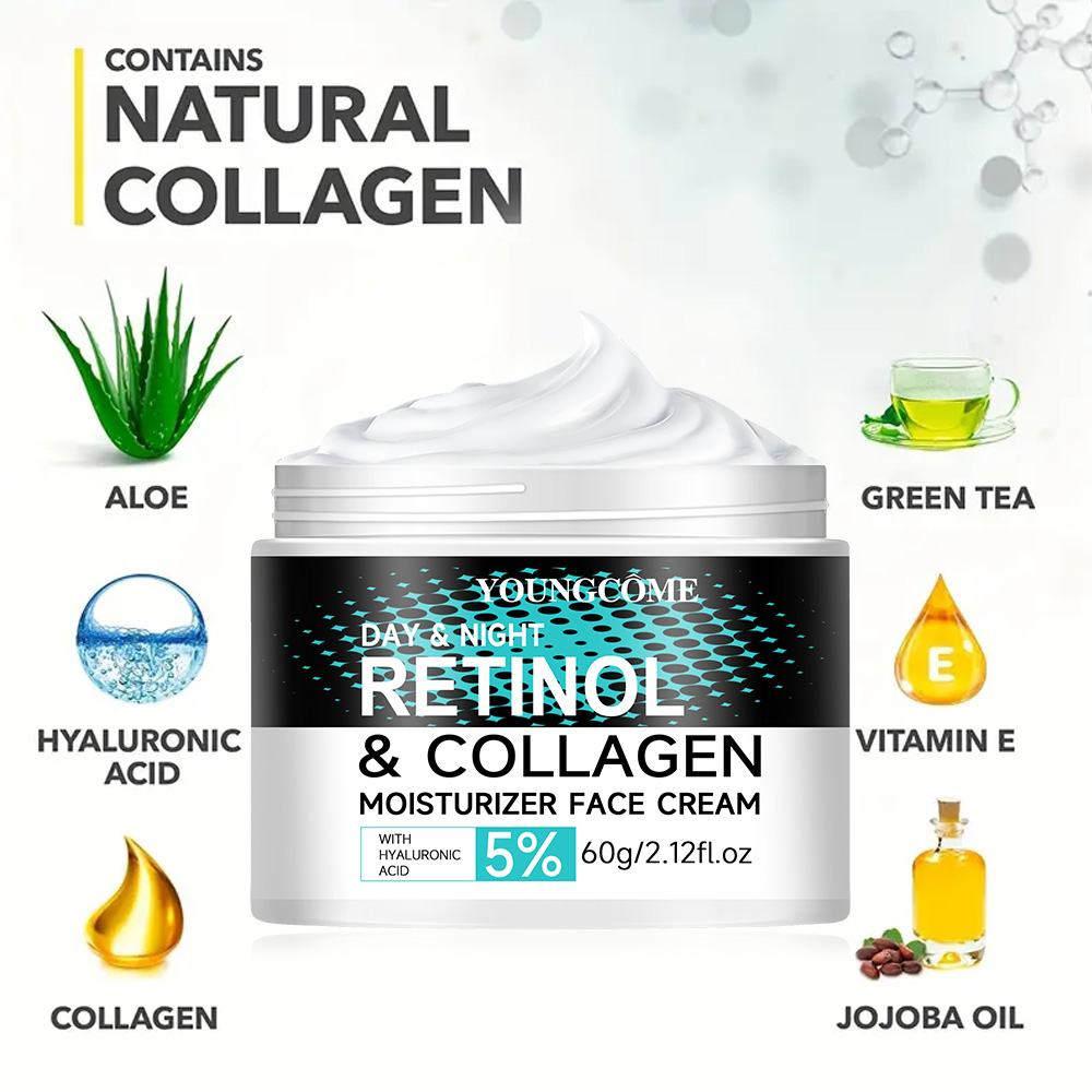 レチノールアンチエイジングフェイスクリームとコラーゲンフェイ - Retinol Cream のレビューと価格
