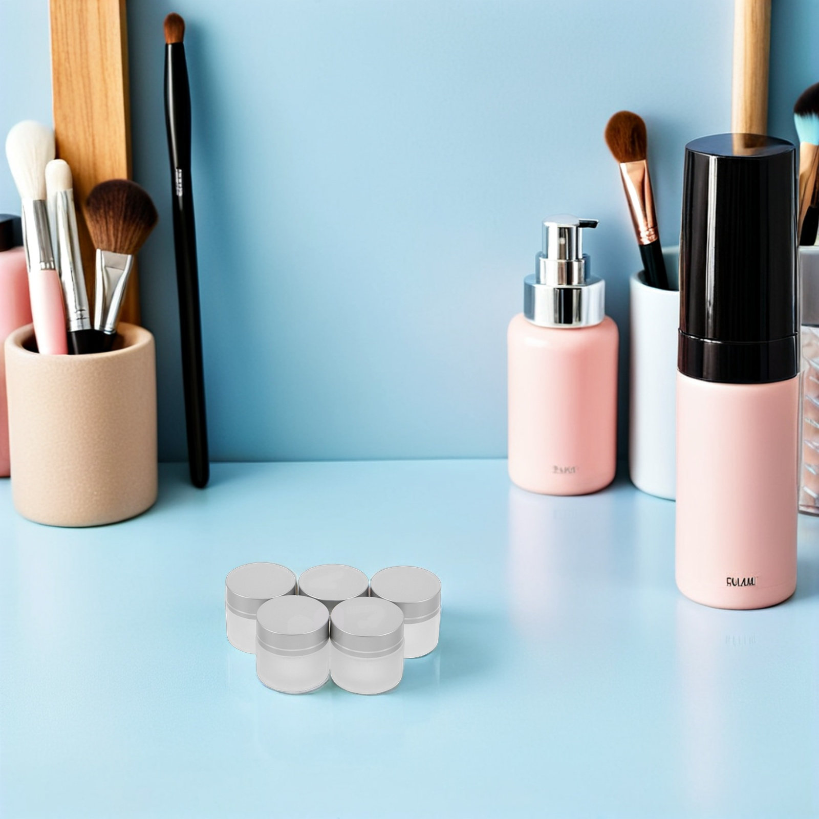 15個入り、半透明ガラス製の詰め替え可能なサンプル容器、空容 - Body Lotion のレビューと価格