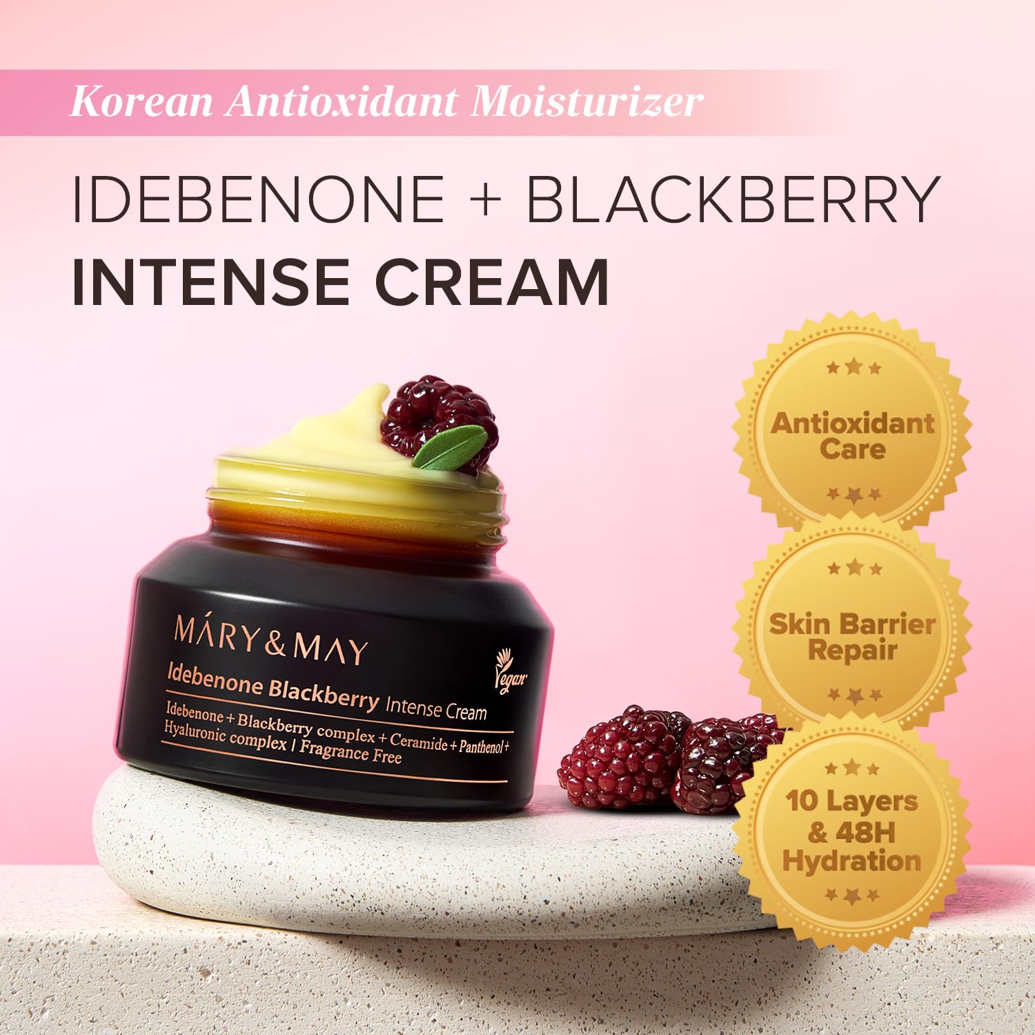 メアリー＆メイ アイデベノン ブラックベリー レチノール P - Retinol Cream のレビューと価格