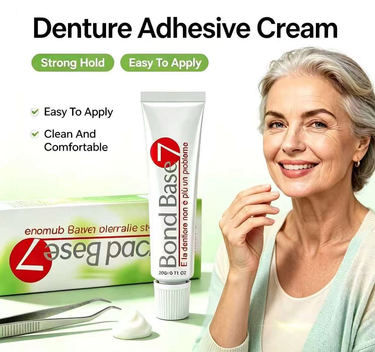 ボンドベース・デンチャー・アドヒーサー・クリーム 20g。長 - Night Cream のレビューと価格