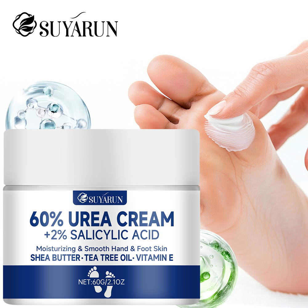 SUYARUN 60% 尿素フット クリーム、かかとのひび割 - Urea Foot Cream のレビューと価格